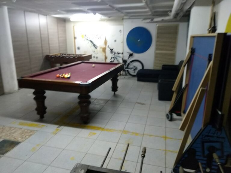 Sala de ensaio do Shelter