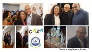 Receção oficial com a representação da CAZA