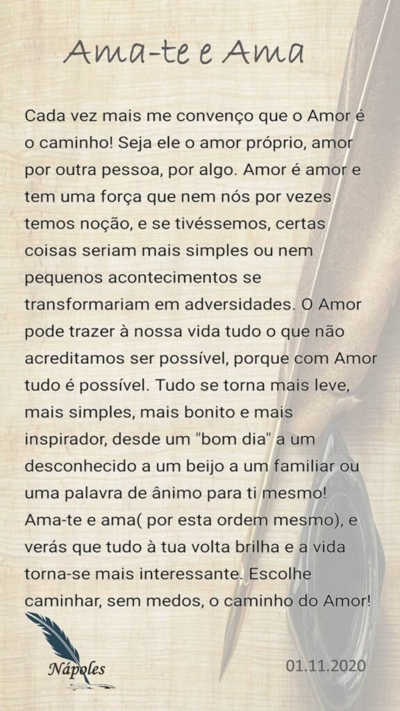 Ama-te e ama