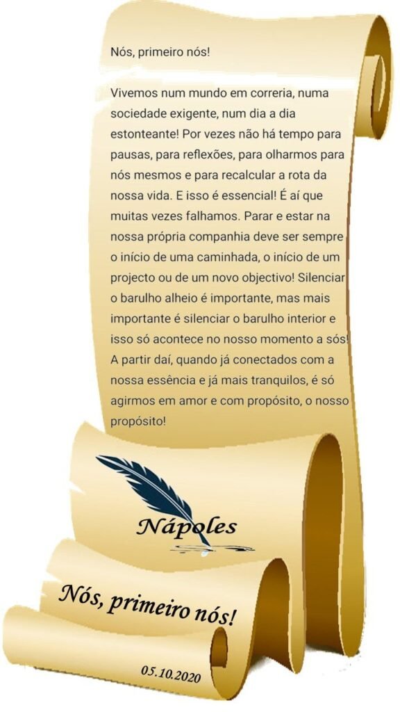 Nós, primeiro nós!