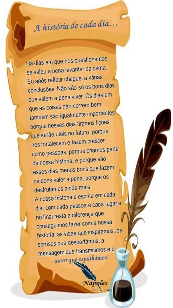A história de cada dia
