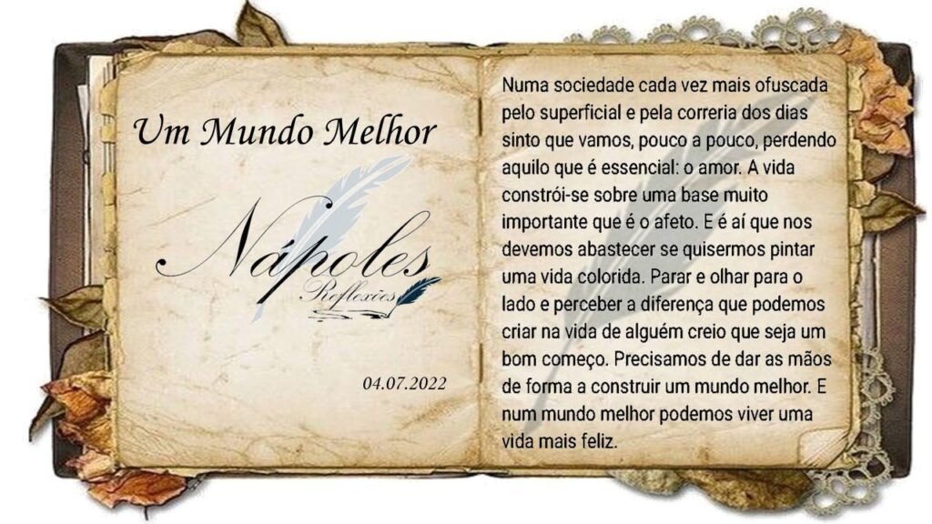 Um mundo melhor