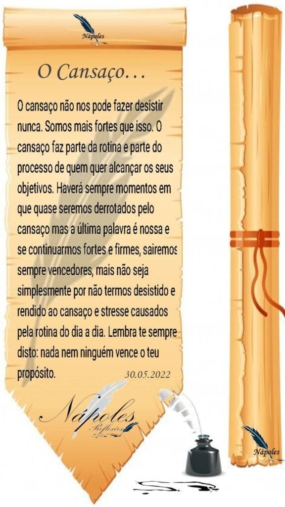 O cansaço