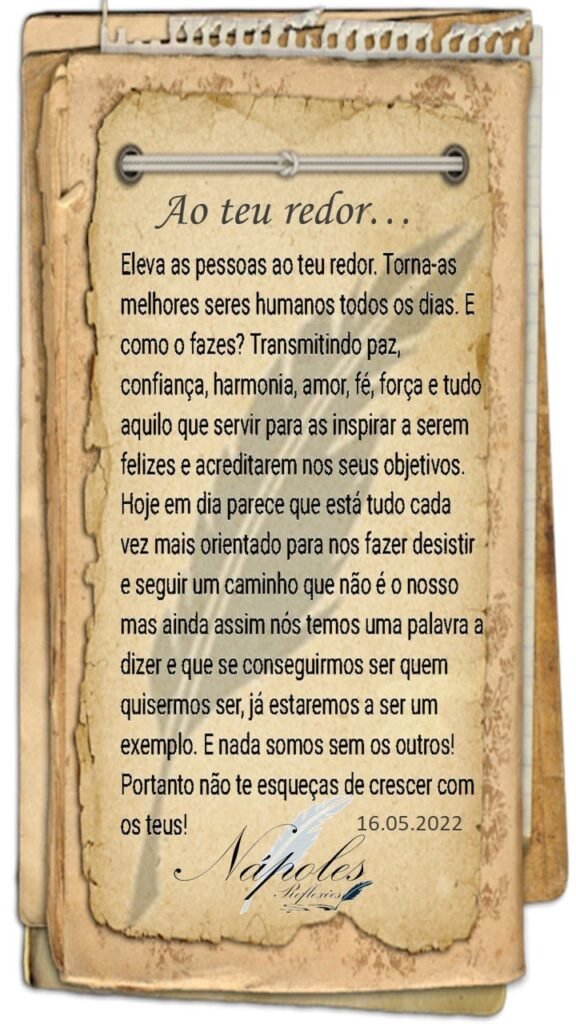 Ao teu redor