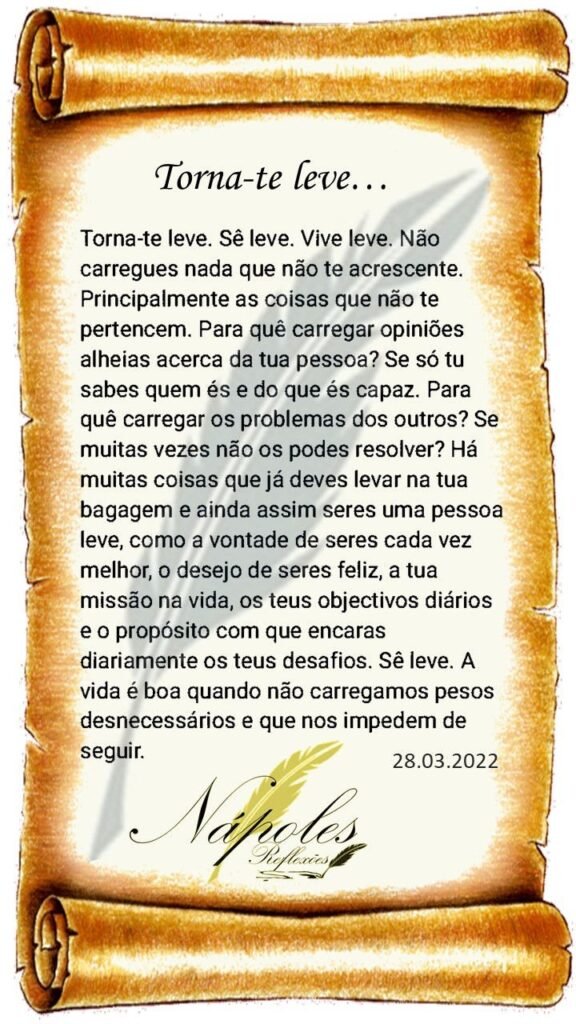 Torna-te leve