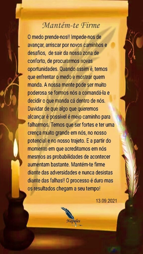 Mantém-te firme