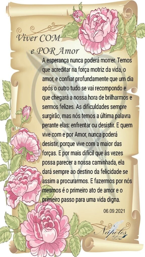 Viver com e por amor