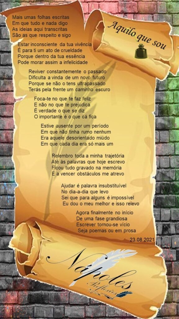 Aquilo que sou