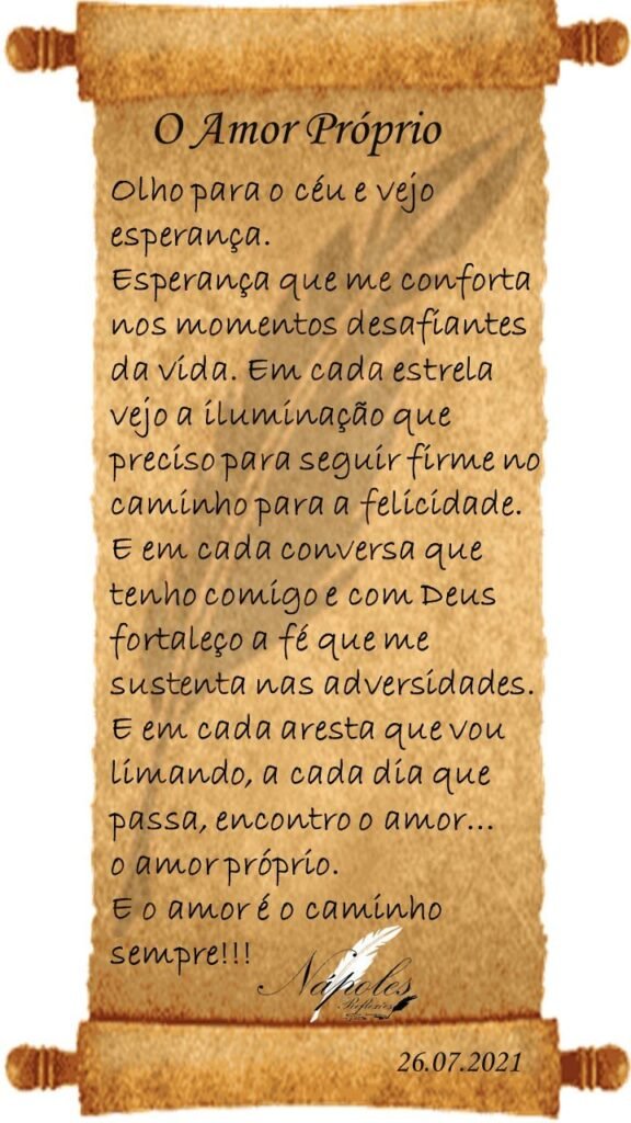 O amor próprio