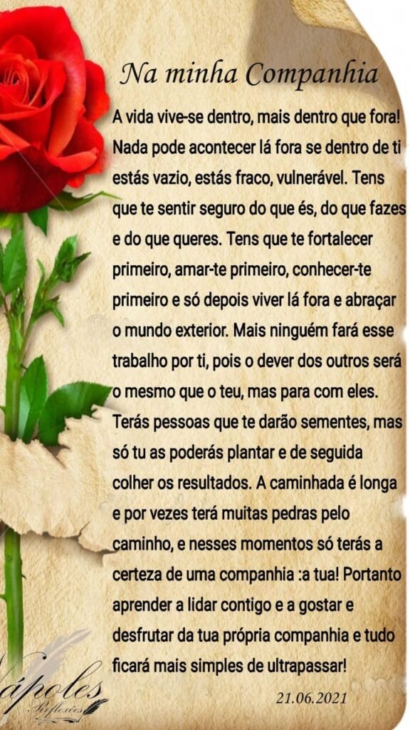 Na minha companhia
