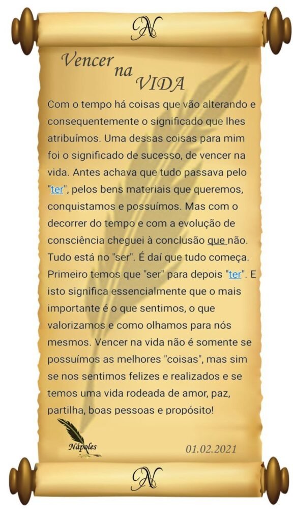 Vencer na vida